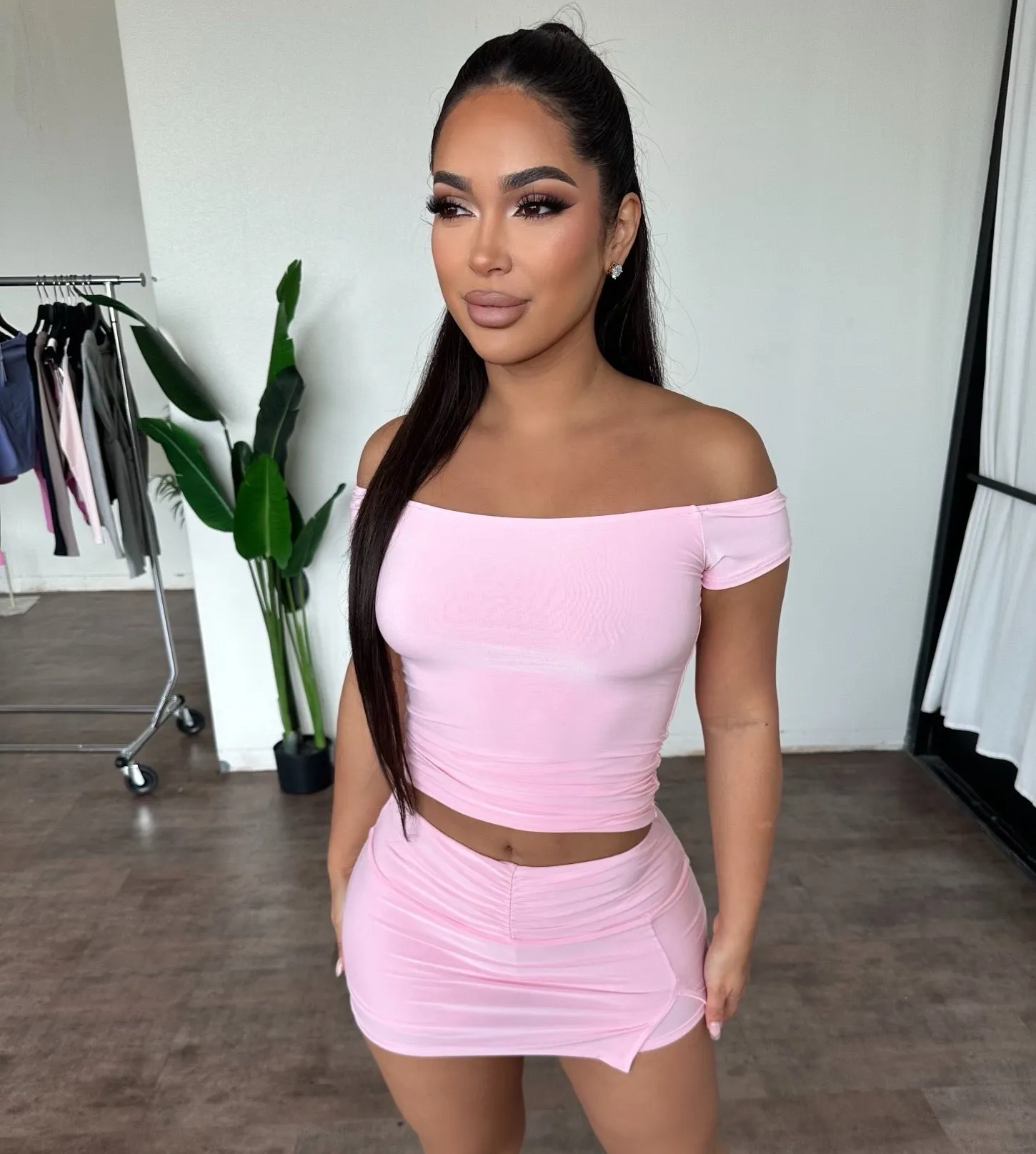 Claire Set (Light Pink) sold by OOTDFash