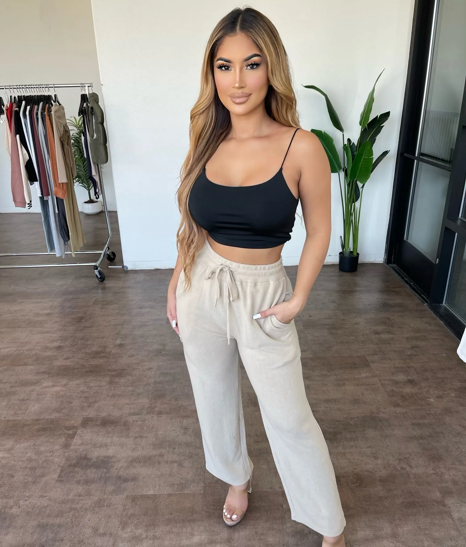 Bernice Pants(Natural) sold by OOTDFash