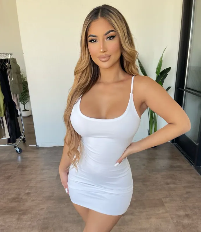 Kelly Dress(White) sold by OOTDFash