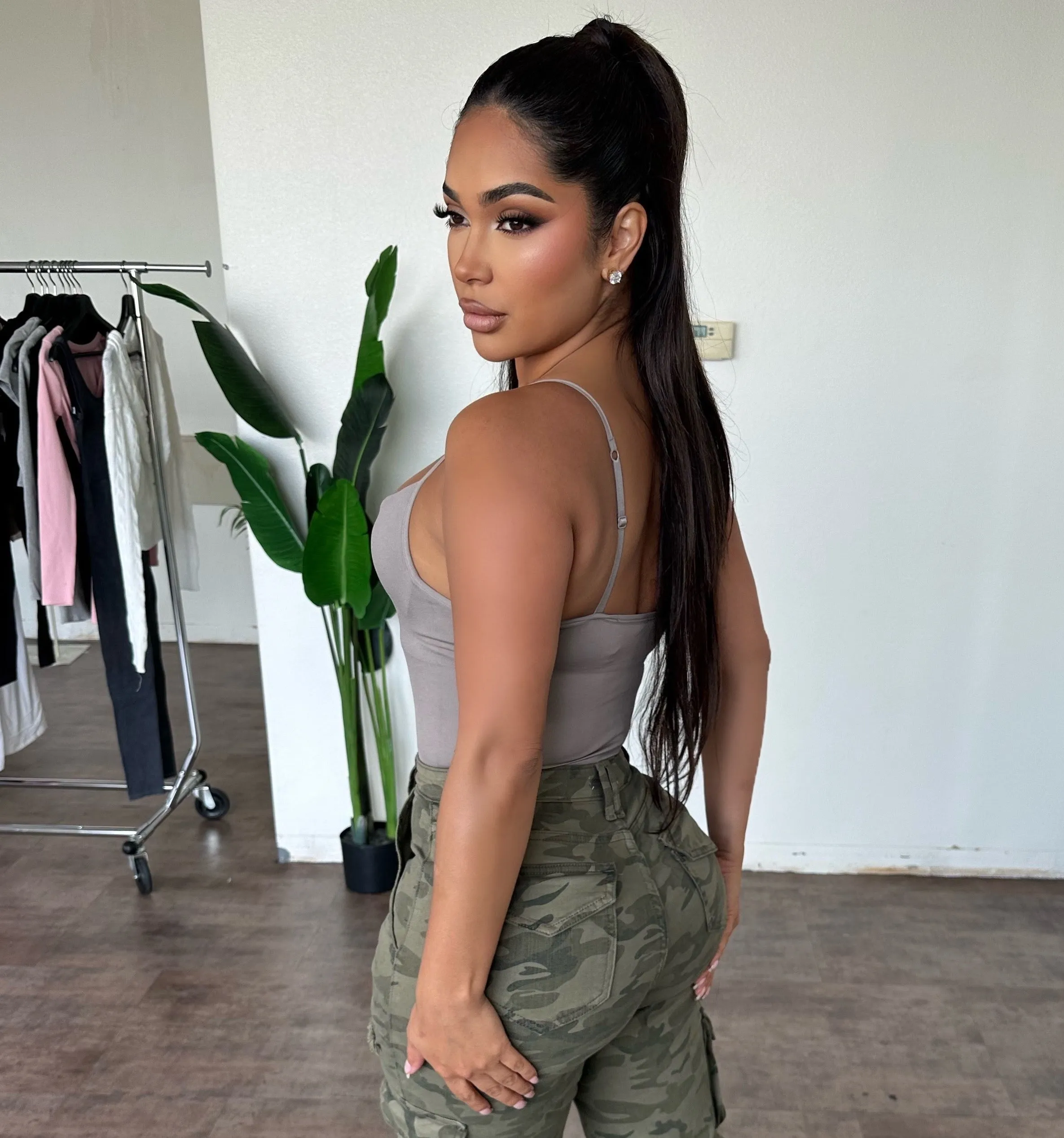 Sophia Bodysuit (Ash) sold by OOTDFash product image thumbnail 2