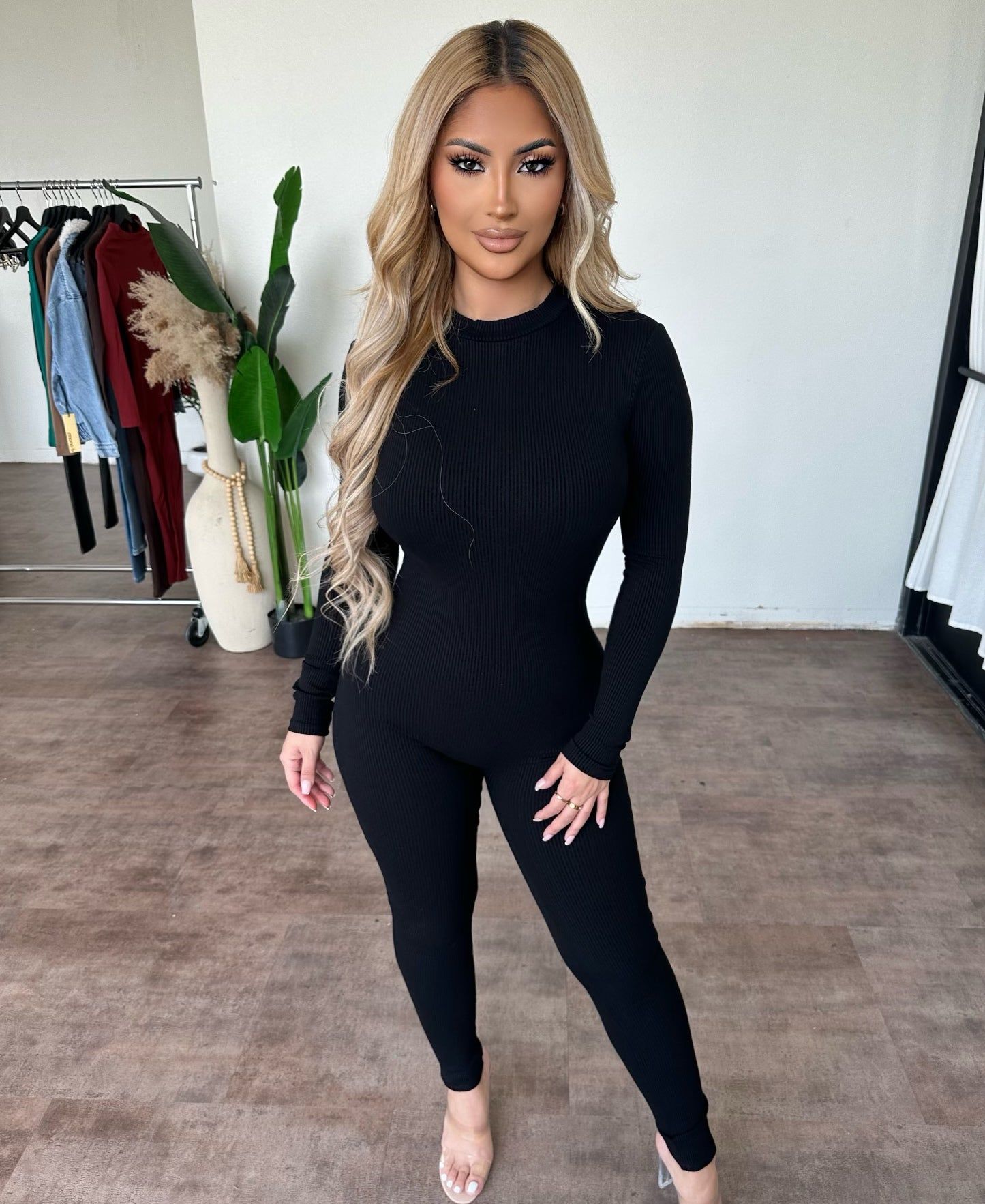 Beverly Jumpsuit (Black) sold by OOTDFash