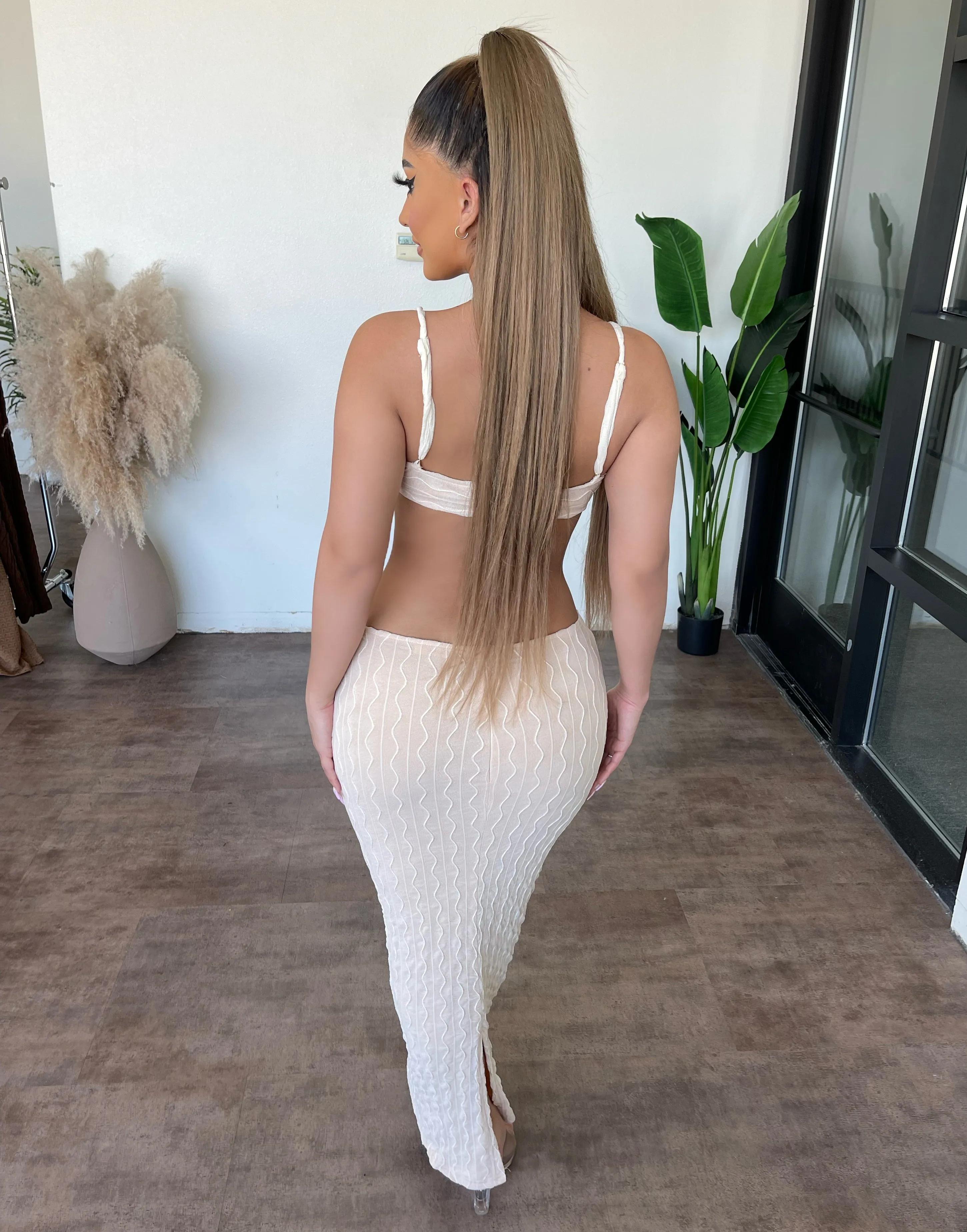 Debra Dress (Cream) sold by OOTDFash product image thumbnail 3