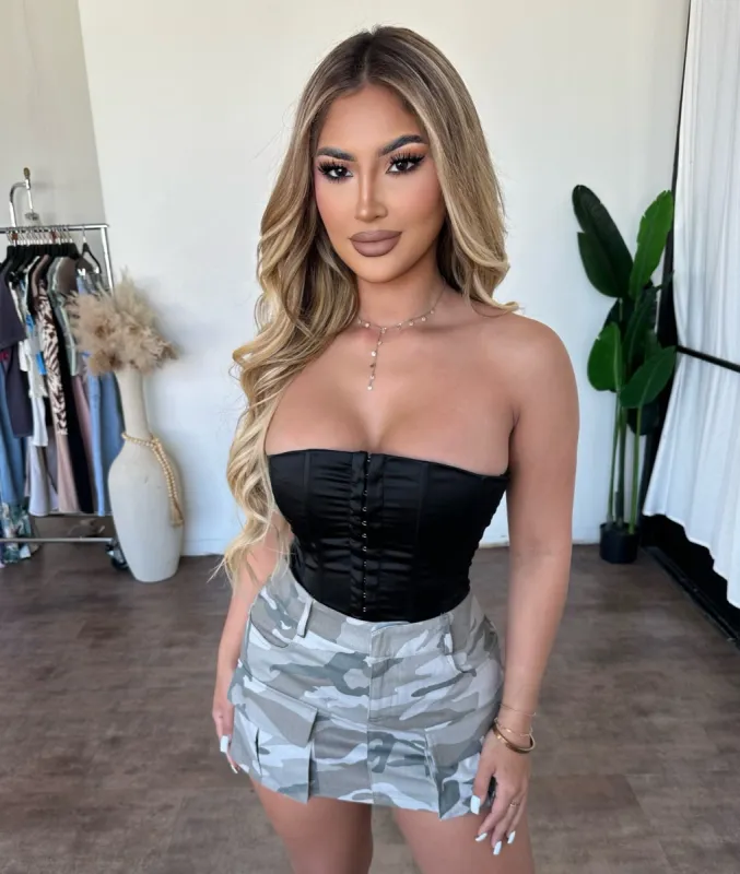 Jake Skirt (Grey Camo) sold by OOTDFash