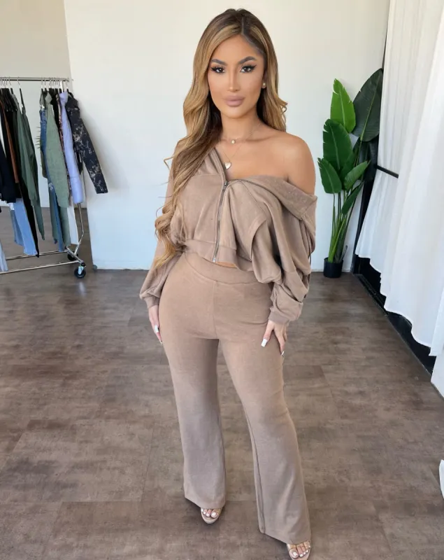 Amity Pants(Sand) sold by OOTDFash