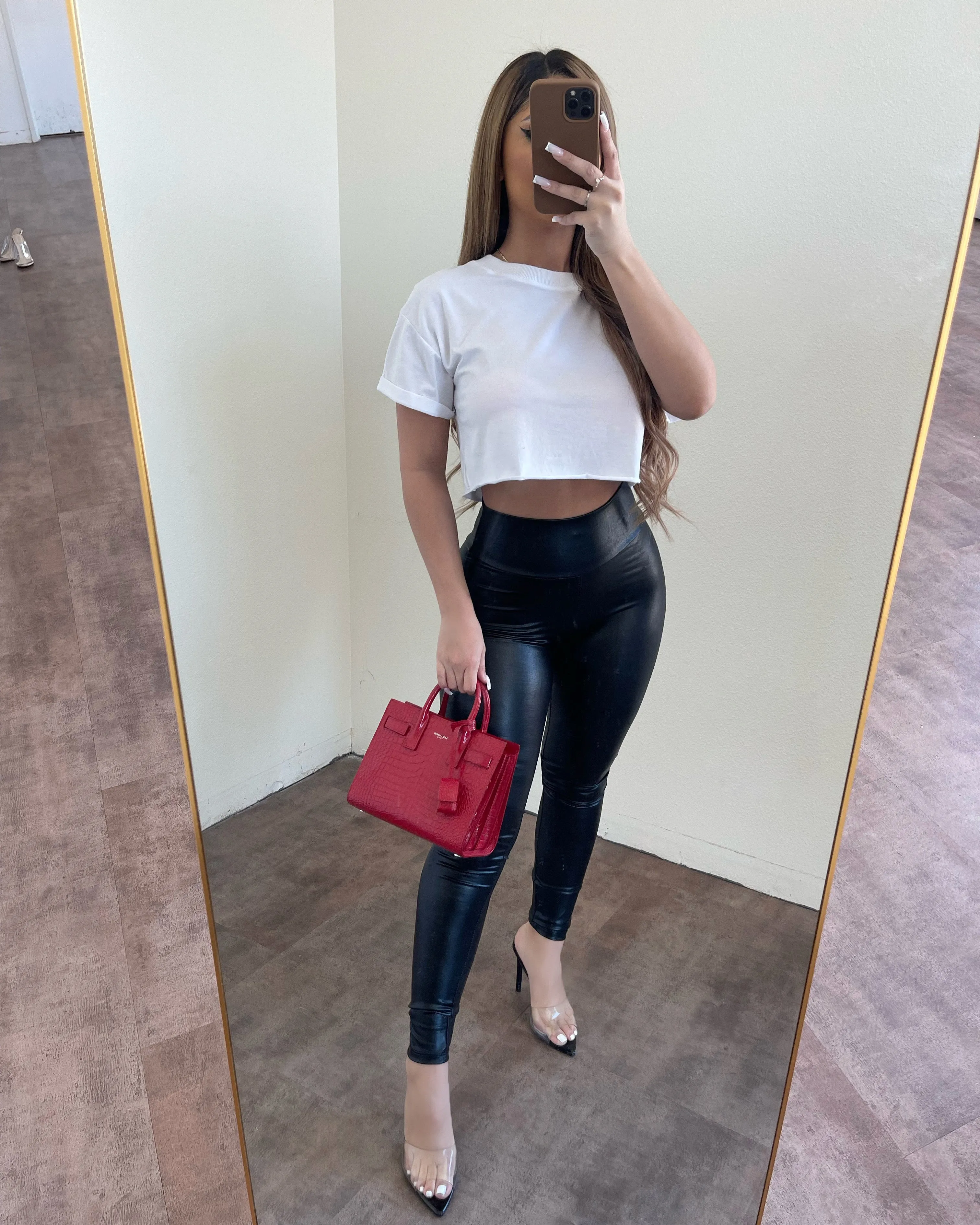 Macy Cropped T-Shirt(White)Final Sale sold by OOTDFash product image thumbnail 3