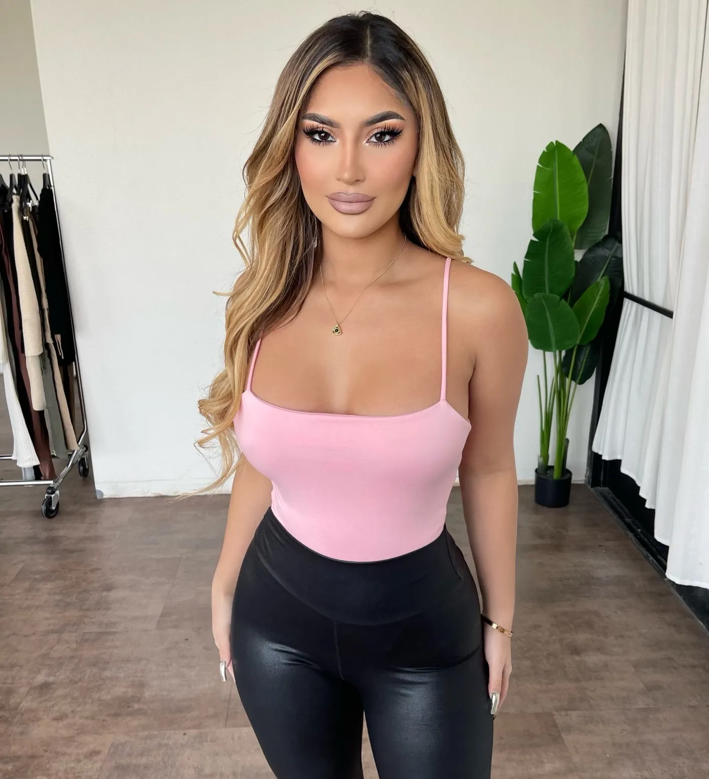 AnnMarie Bodysuit(Pink) sold by OOTDFash