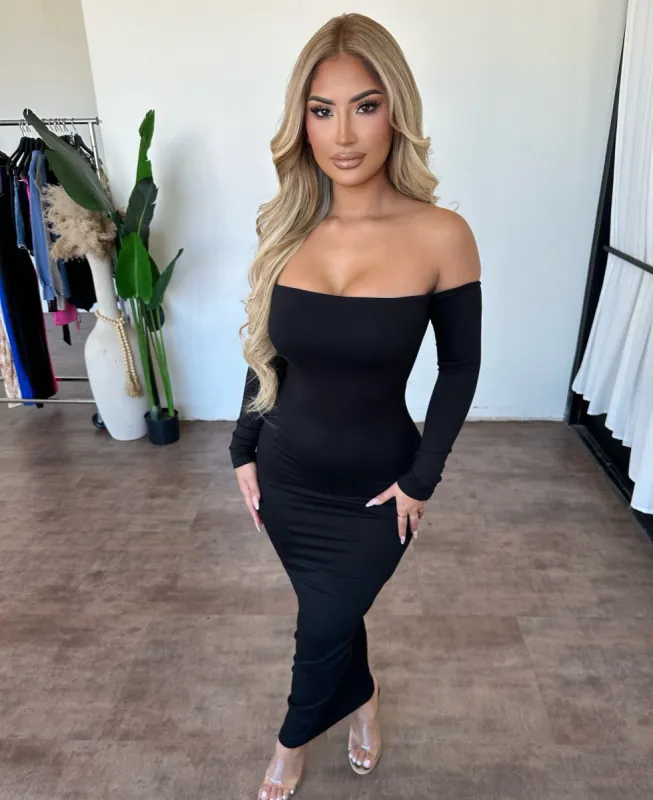 Larisa Dress (Black) sold by OOTDFash