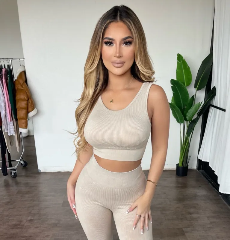 Anne Top(Taupe) sold by OOTDFash