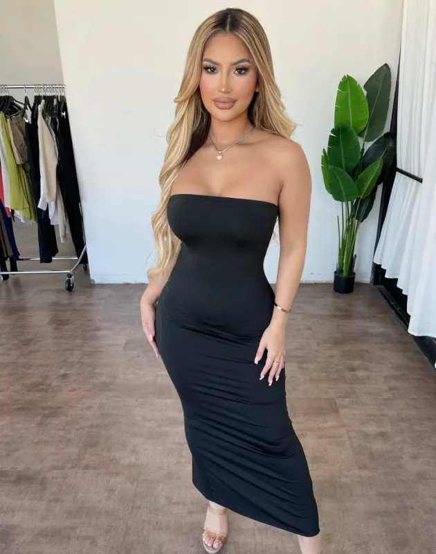 Bianca Dress(Black) sold by OOTDFash