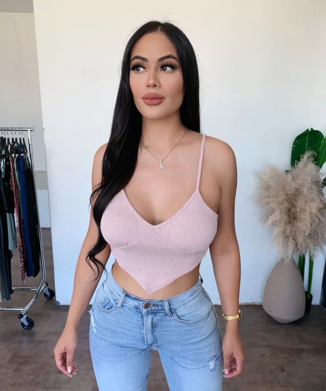 Alexandra Cami Top(Rose Pink) sold by OOTDFash