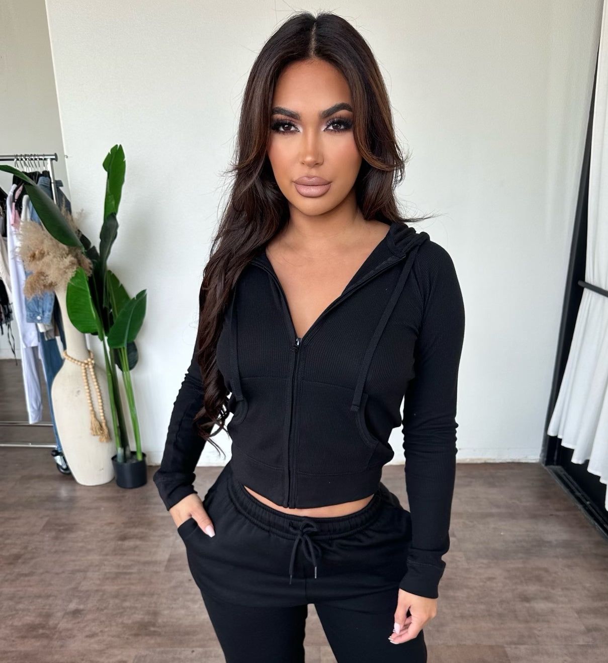 Chloe Hoodie (Black) sold by OOTDFash