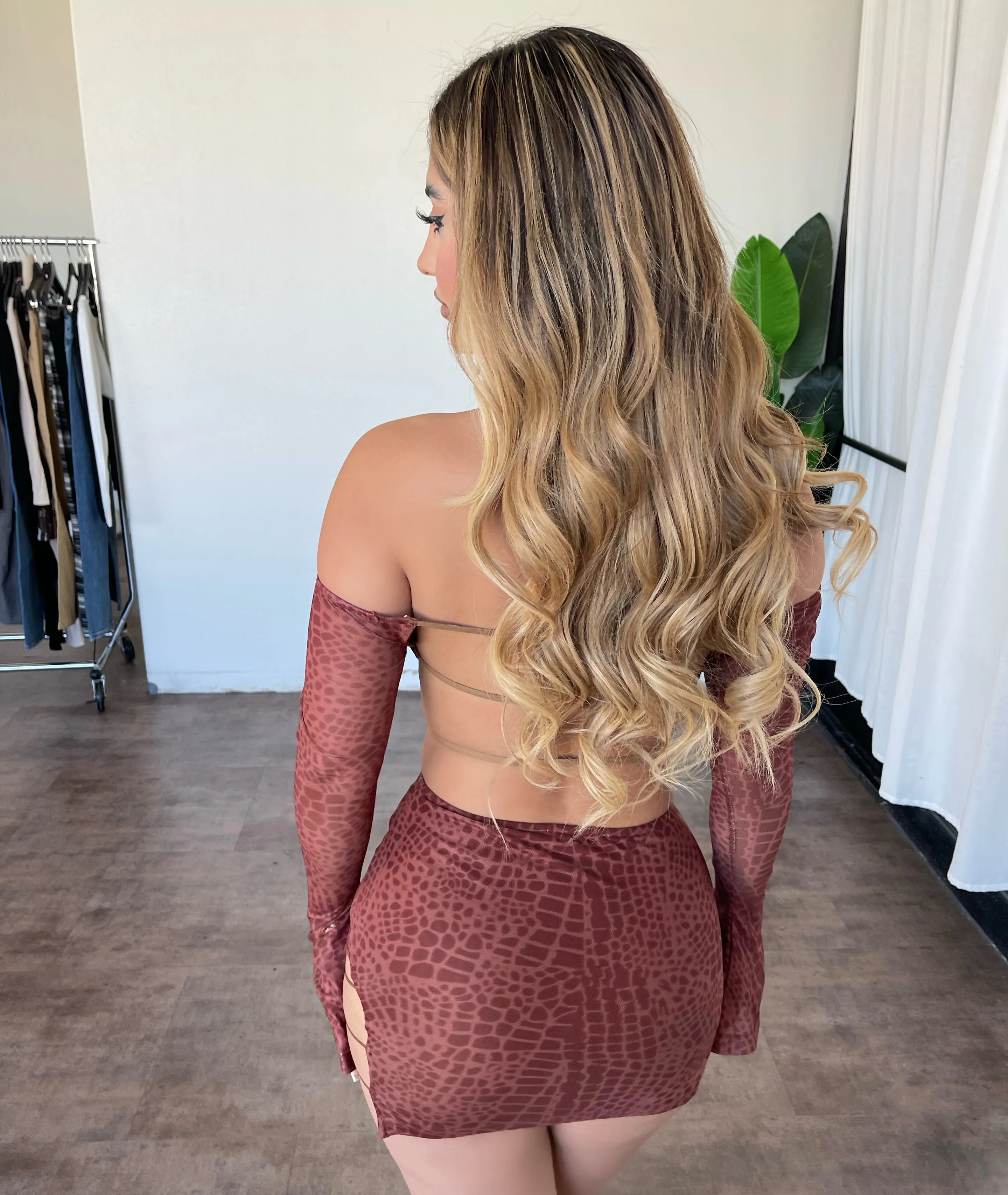 Dory Dress(Brown) sold by OOTDFash product image thumbnail 3