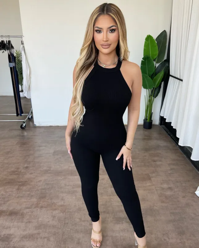 Kimmie Jumpsuit(Black) sold by OOTDFash