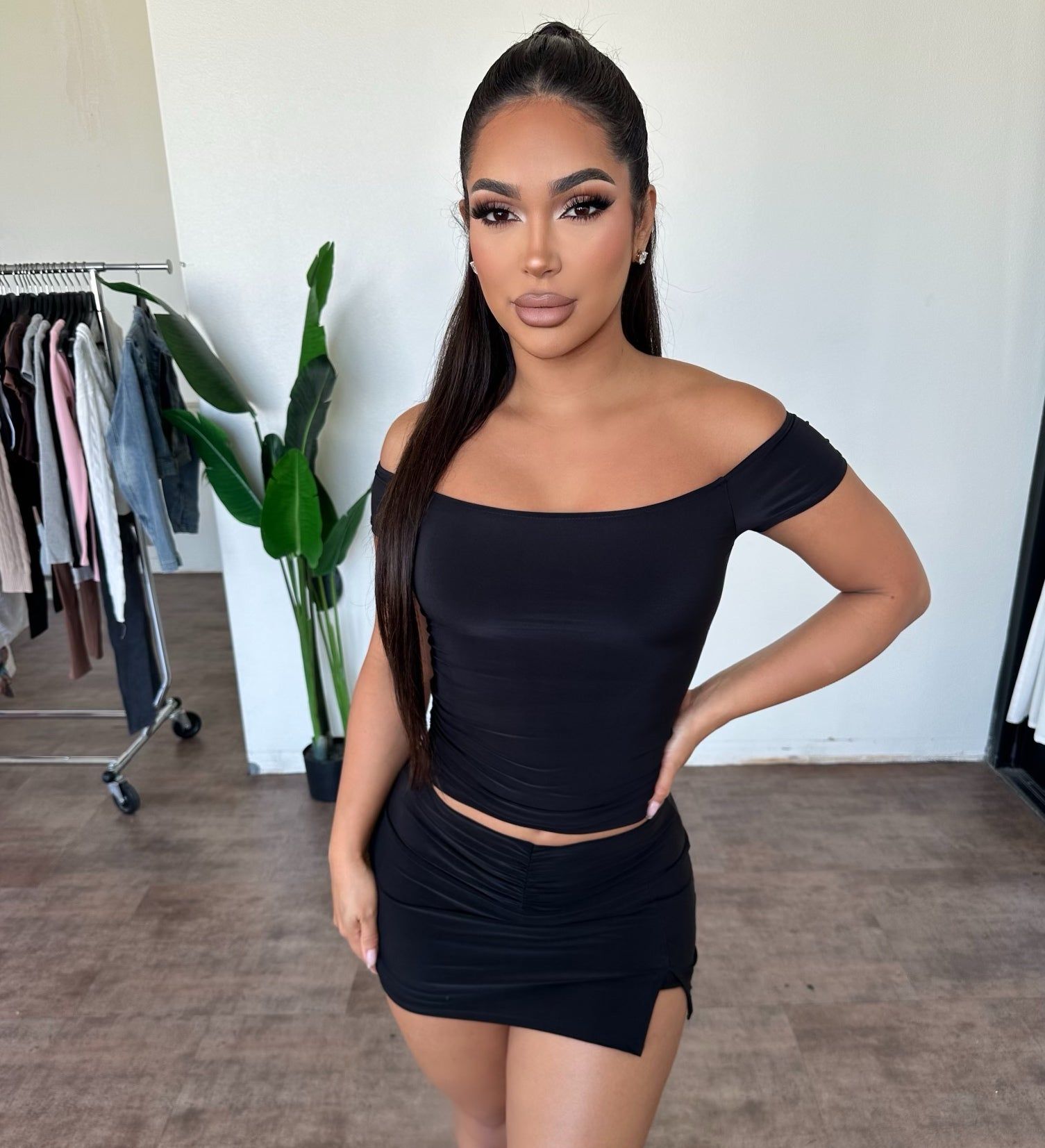 Claire Set (Black) sold by OOTDFash