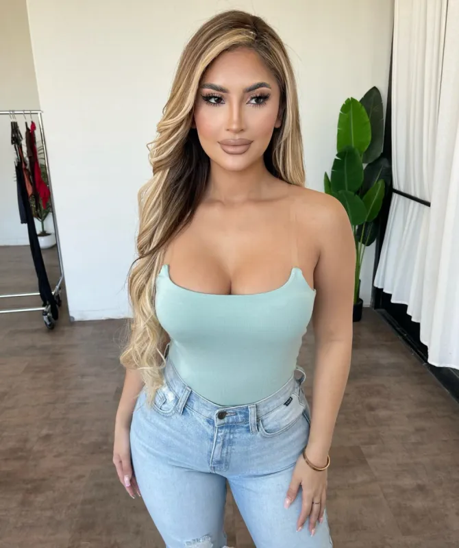 Melli Tank Top (Sea Foam) sold by OOTDFash