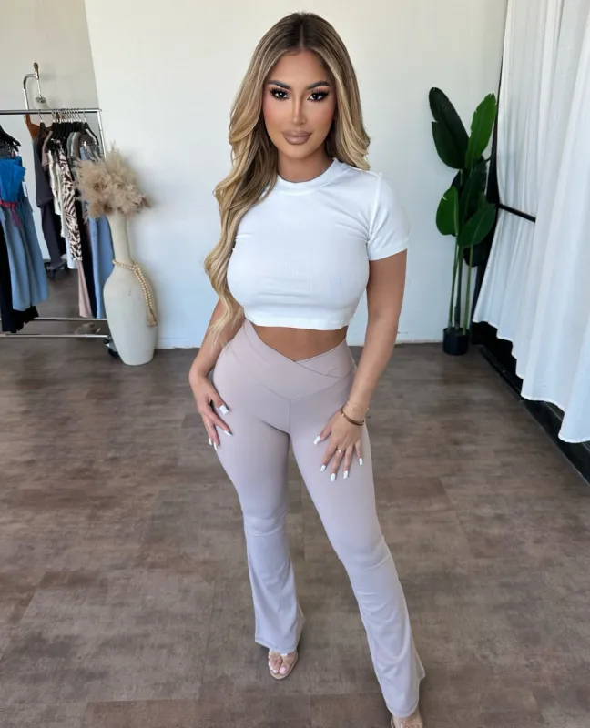 Kyla Pants (Taupe) sold by OOTDFash