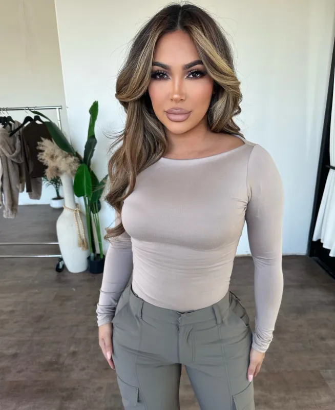 Briana Top (Taupe) sold by OOTDFash