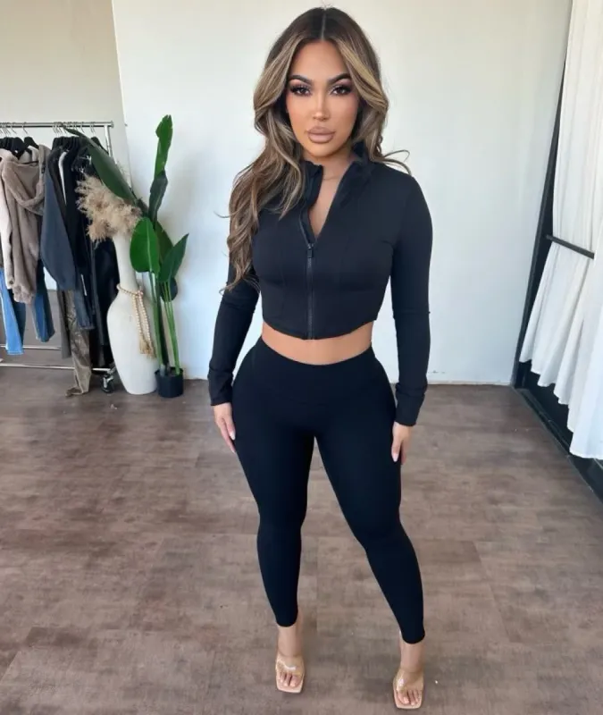 Hailey Leggings (Black) sold by OOTDFash