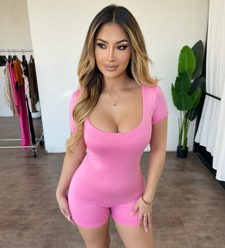 Felicia Romper(Pink) sold by OOTDFash