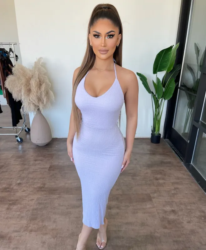 Greta Dress (Lavender) sold by OOTDFash