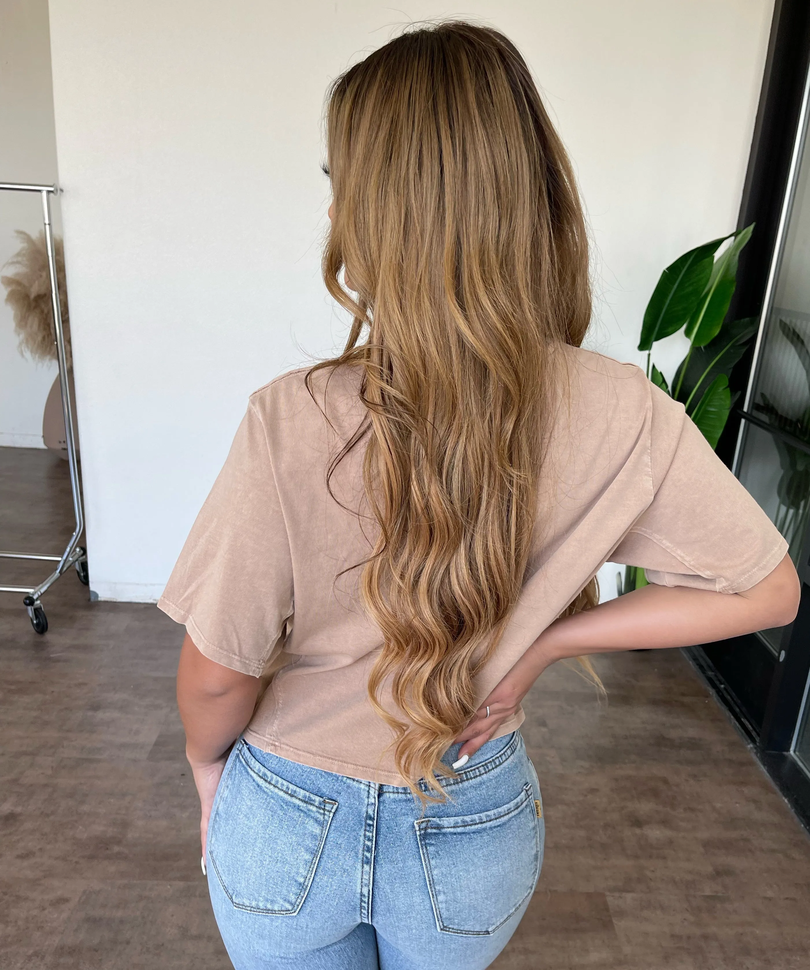 Tiana Cropped Tee(Mud) sold by OOTDFash product image thumbnail 2