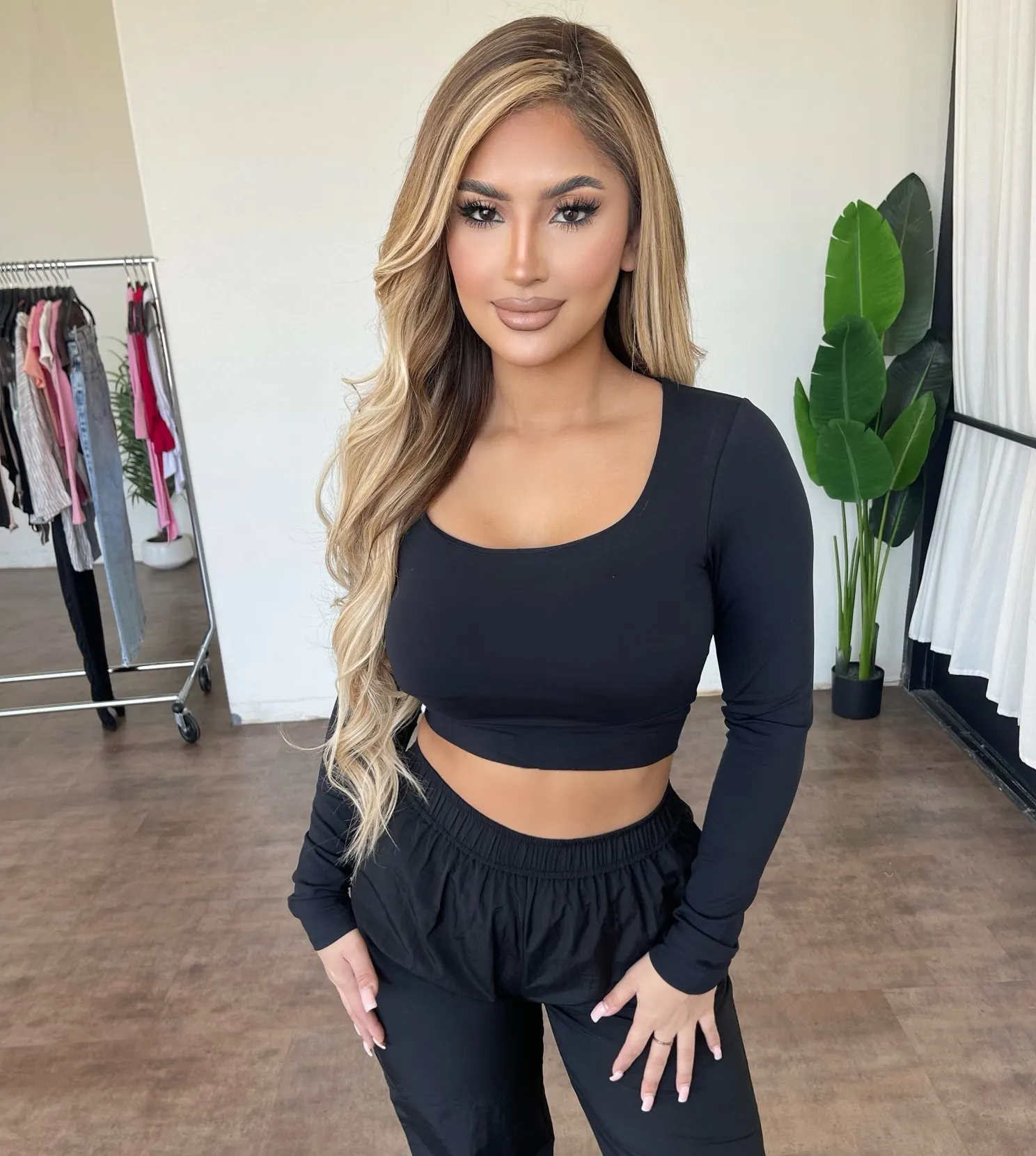 Joana Top(Black) sold by OOTDFash