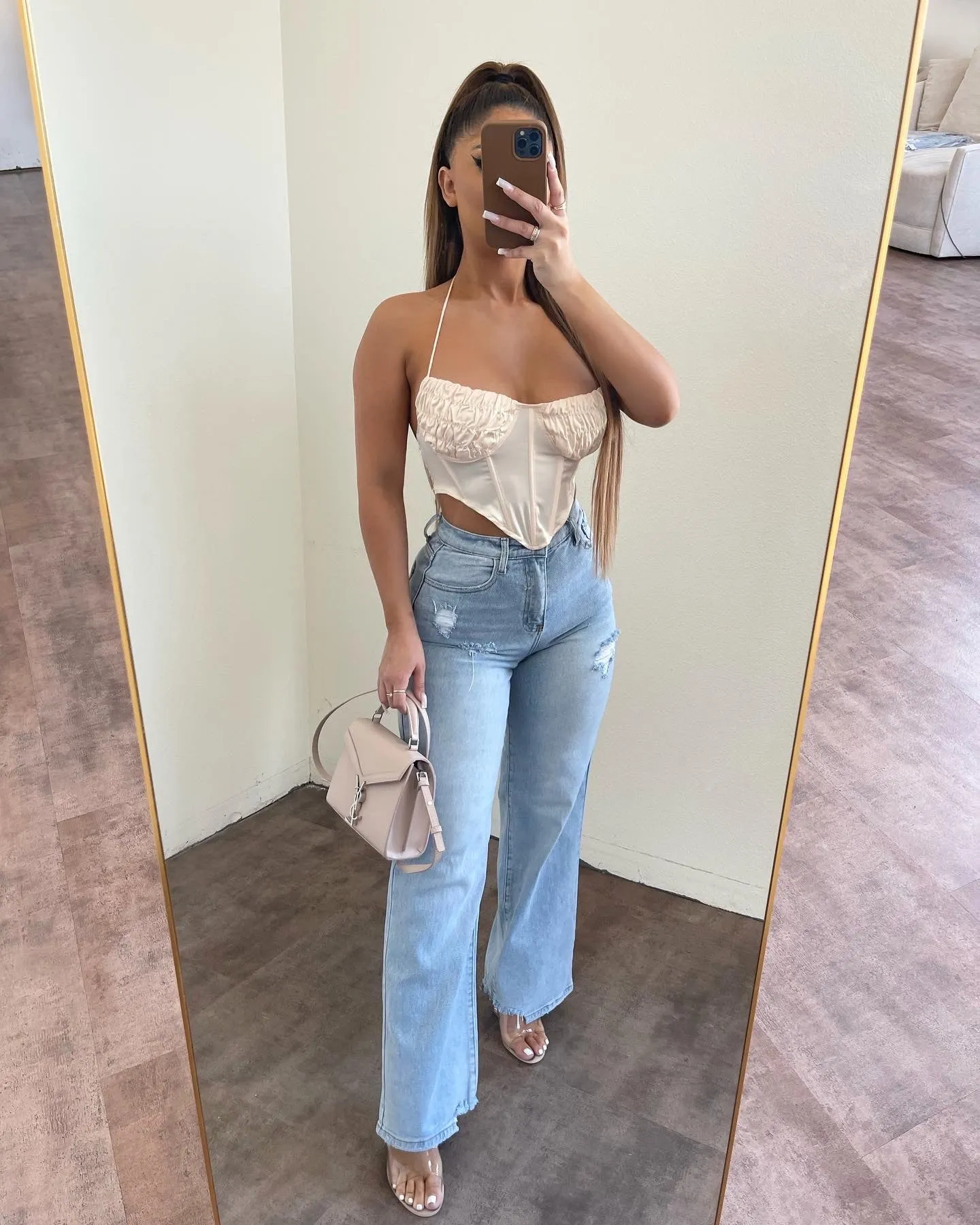 Maria Halter Top(Cream)Final Sale sold by OOTDFash product image thumbnail 2