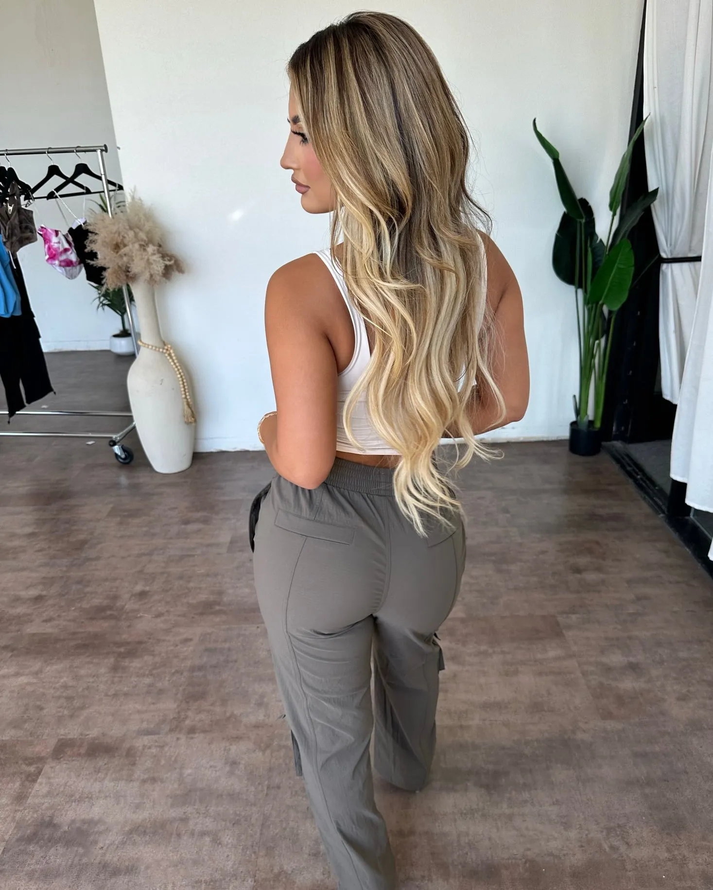 Taylor Cargo Pants (Olive) sold by OOTDFash product image thumbnail 2