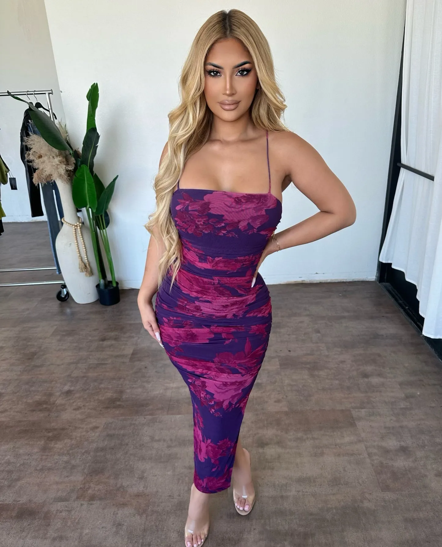 Lula Dress (Plum) sold by OOTDFash