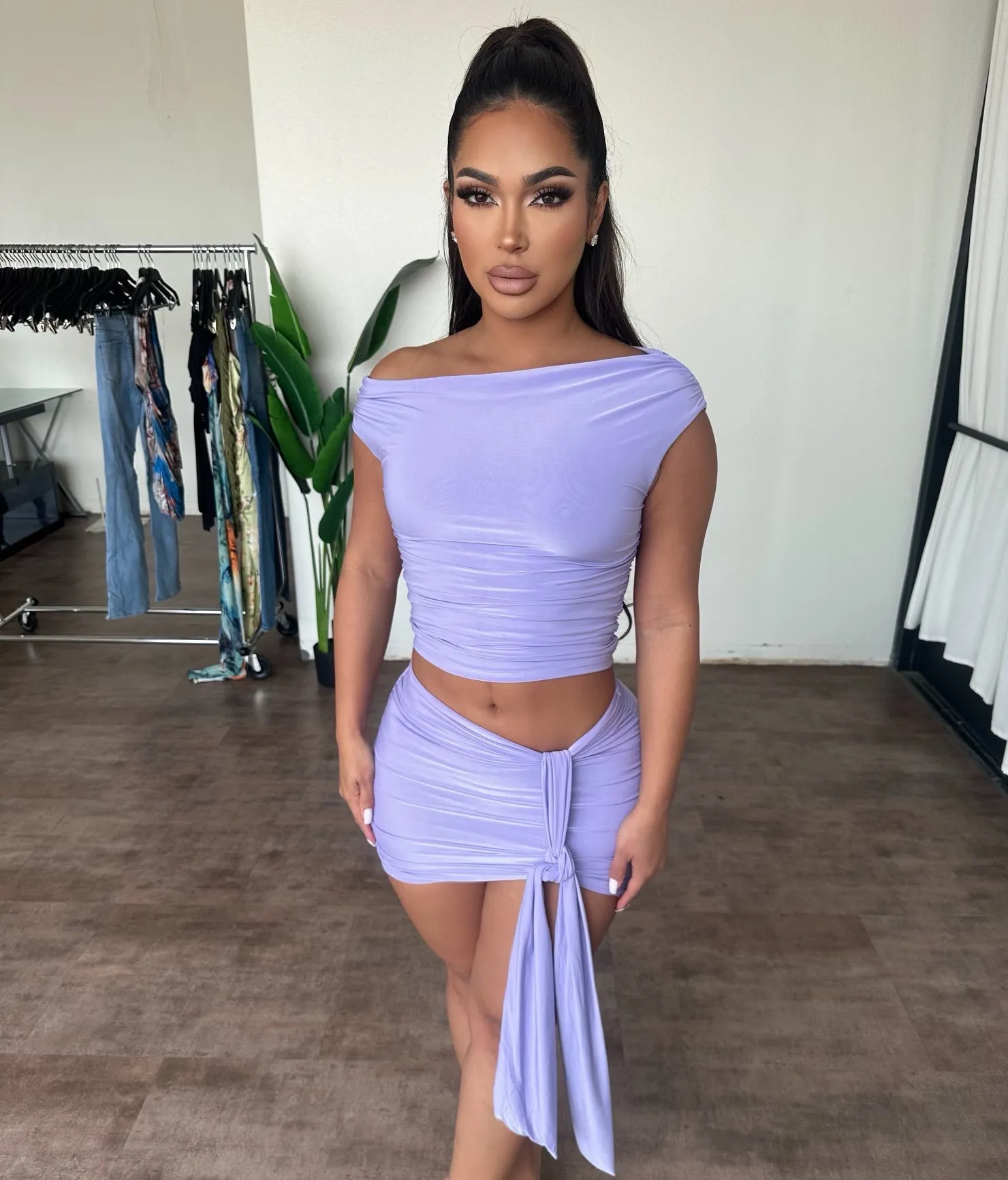 Shelly Set (Lavander) sold by OOTDFash