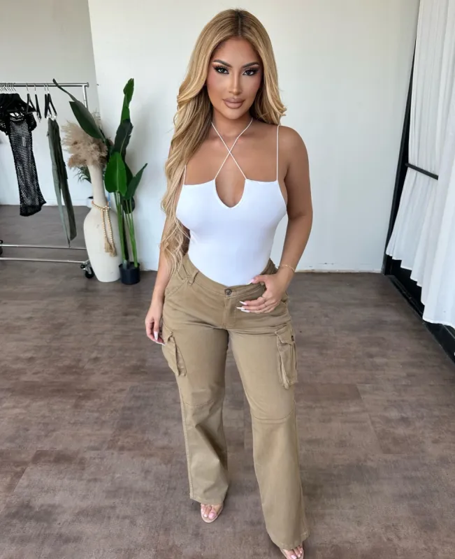 Nick Cargo Pants (Sand Storm) sold by OOTDFash