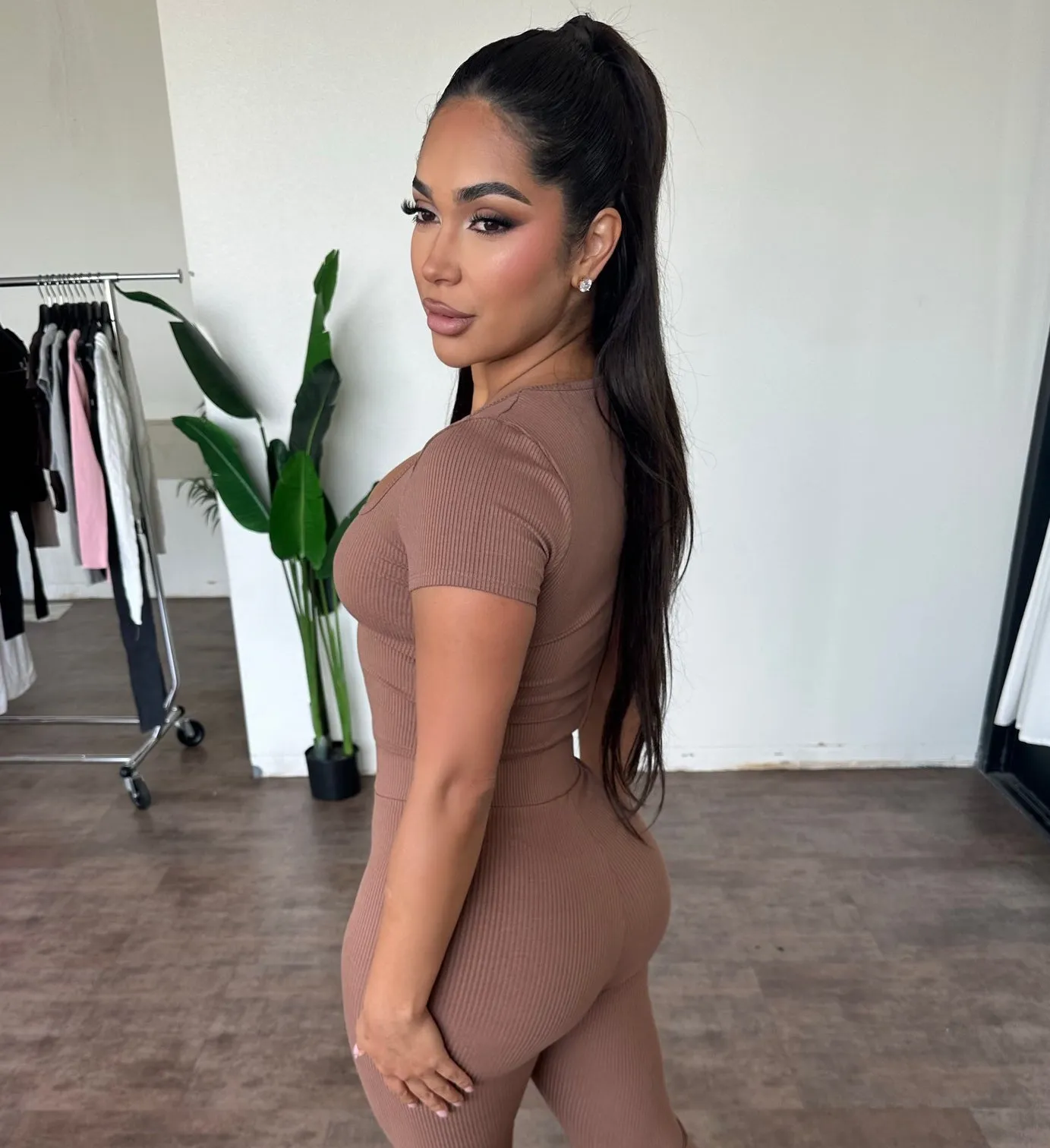 Bianca Top (Carbon brown) sold by OOTDFash product image thumbnail 2