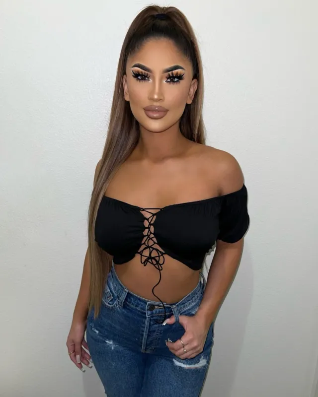 Zara Off Shoulder Top(Black)FINAL SALE sold by OOTDFash