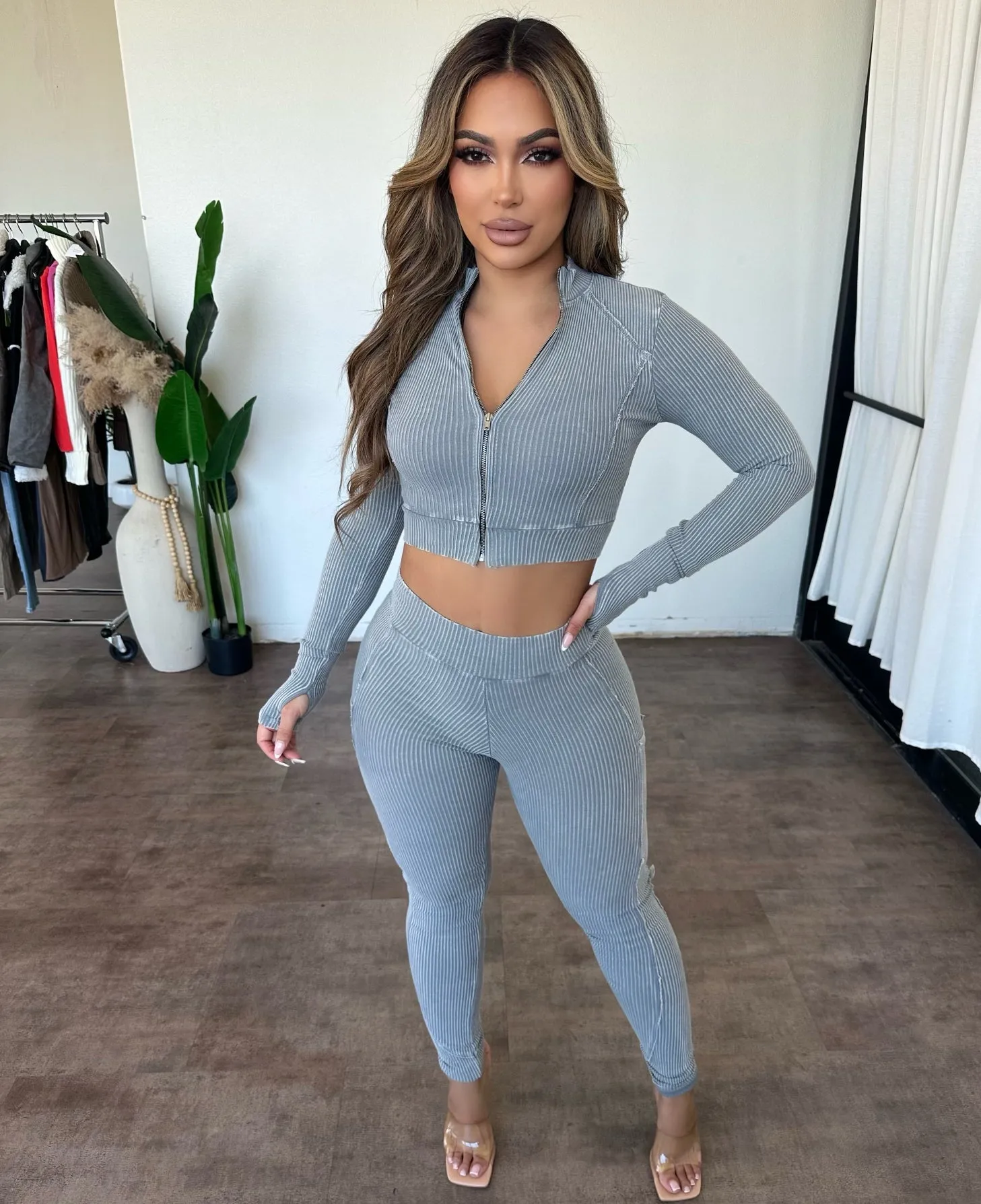 Sol Set (Grey) sold by OOTDFash