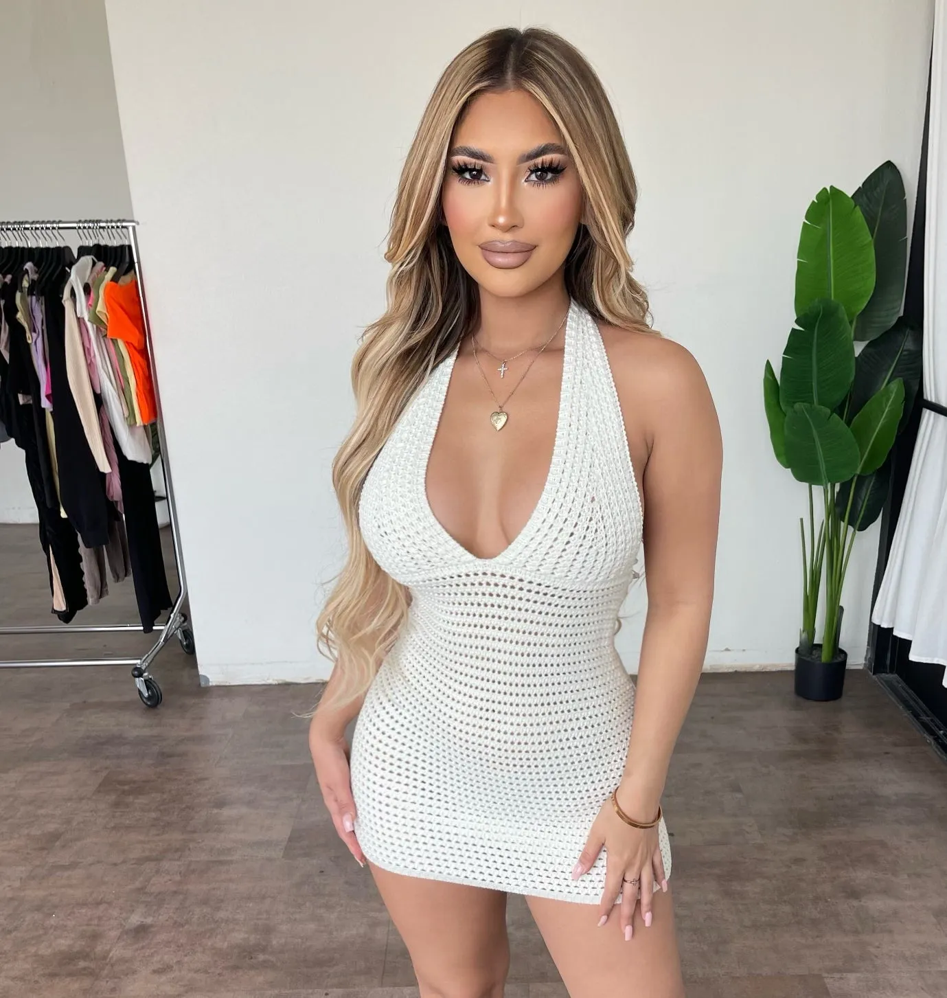 Giselle Dress(Ivory) sold by OOTDFash