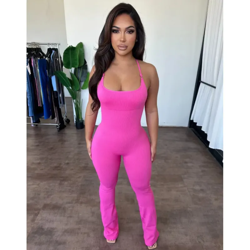 Yesika romper (Pink) sold by OOTDFash