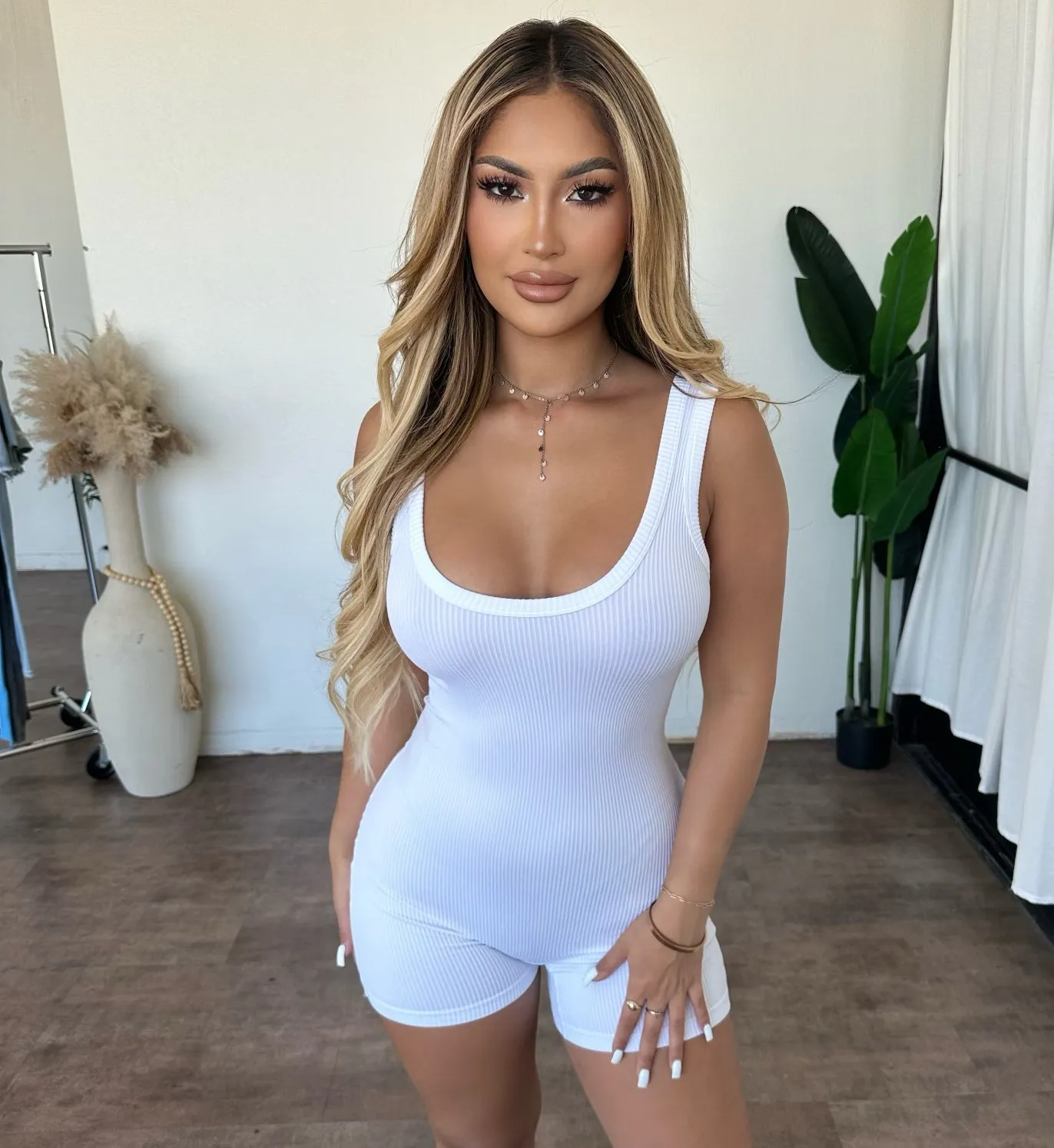 Ingrid Romper (White) sold by OOTDFash