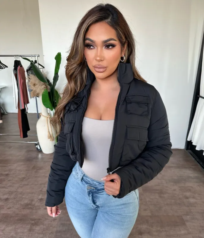 Leah Jacket (Black) sold by OOTDFash