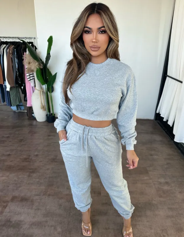 Ashely Joggers(Heather Grey) sold by OOTDFash