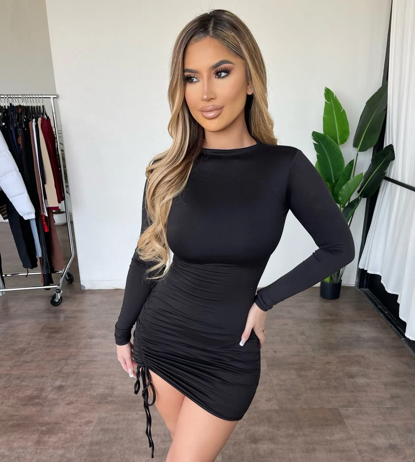 Ivana Dress(Black) sold by OOTDFash