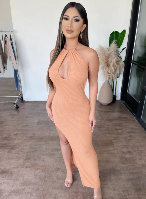 Mara Halter Dress(Canyon) sold by OOTDFash