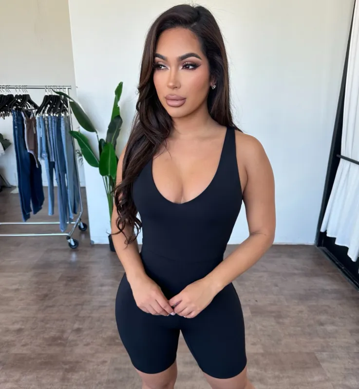 Amanda Romper (Black) sold by OOTDFash