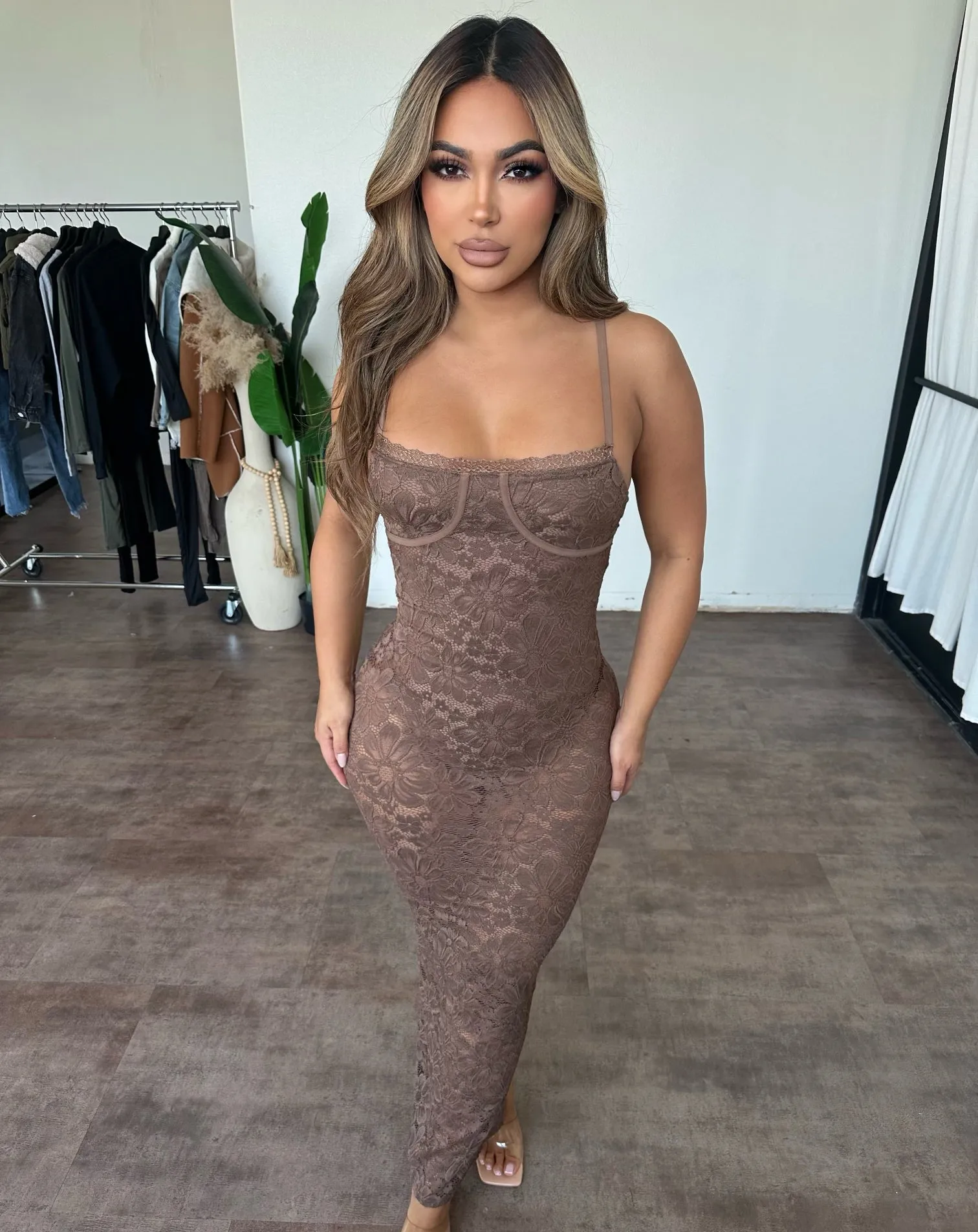 Xtina Lace Dress(Coco) sold by OOTDFash