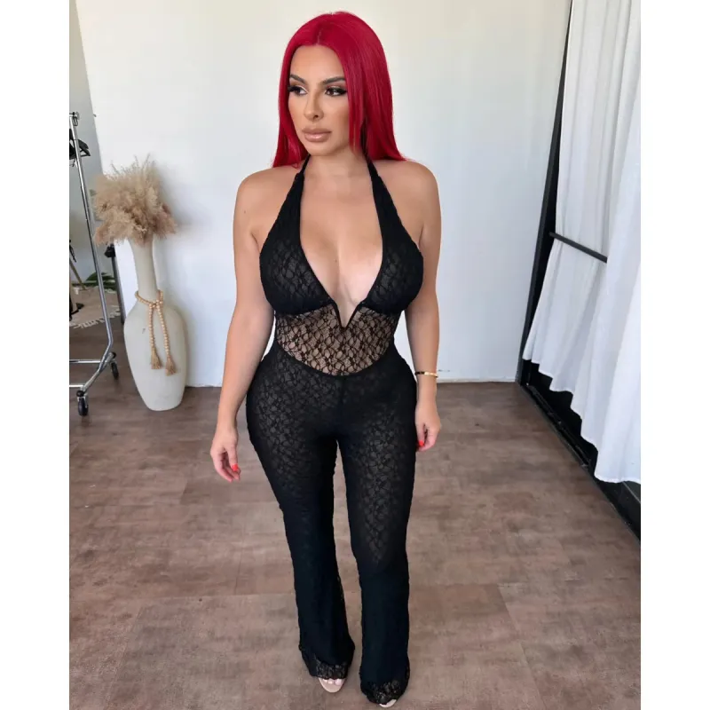 Larrisa Jumpsuit (Black) sold by OOTDFash