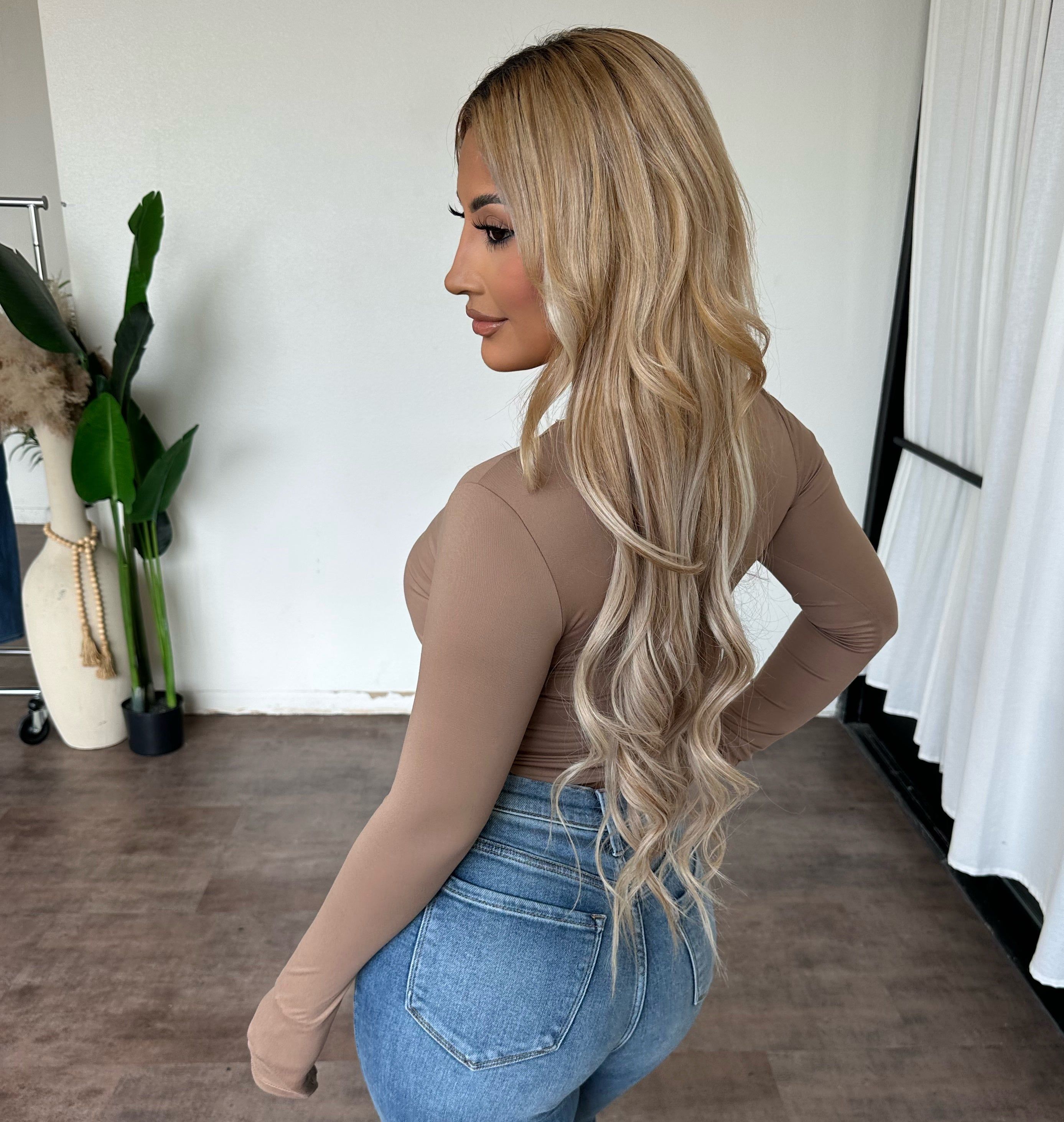 Demi Top (Light Mocha) sold by OOTDFash product image thumbnail 2