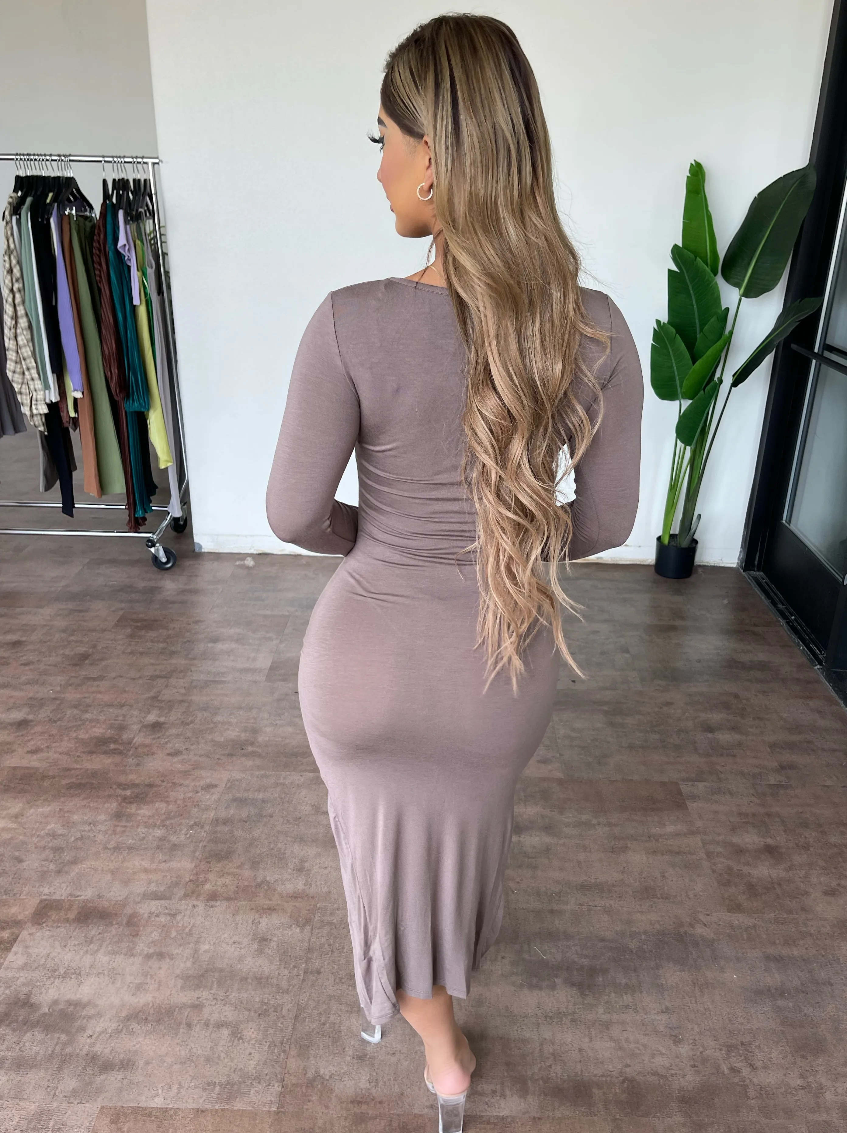 Eva Dress(Espresso) sold by OOTDFash product image thumbnail 2