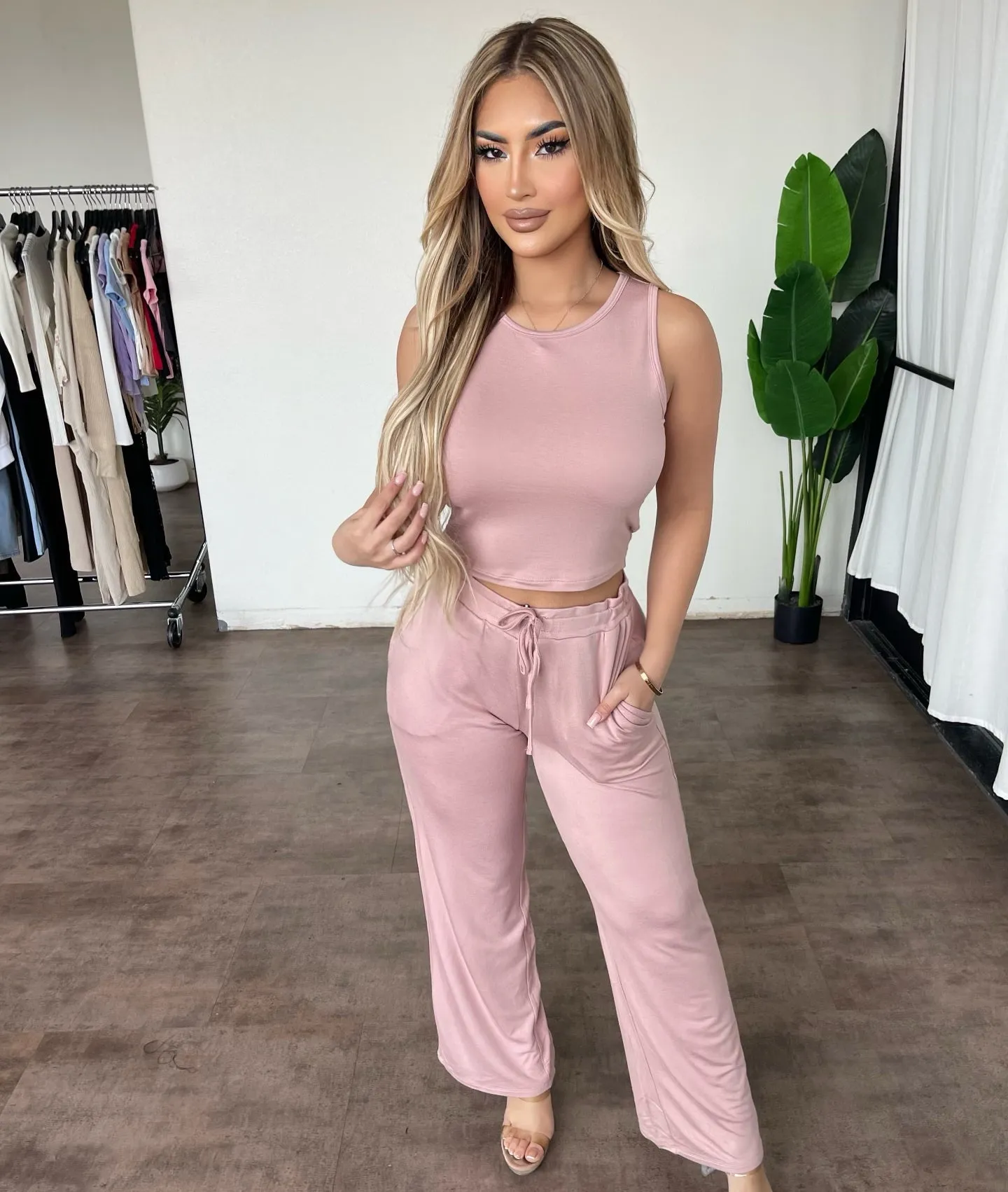 Paula Pants(Rose ) sold by OOTDFash