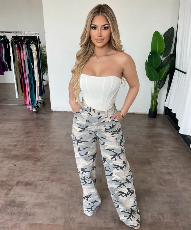 Kylee Pants (Camo) sold by OOTDFash