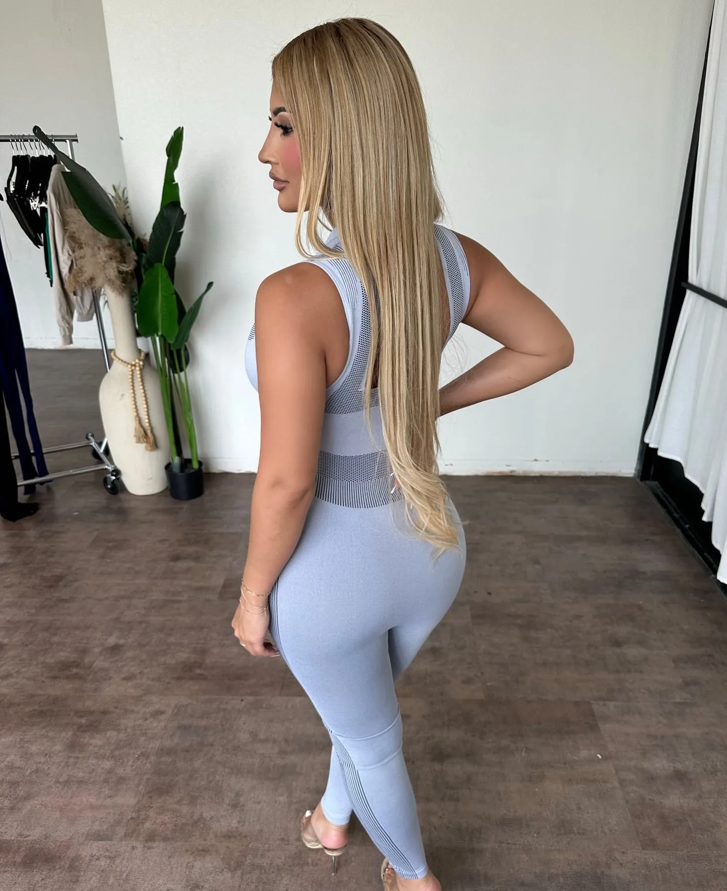 Leah Jumpsuit (White/Black) sold by OOTDFash product image thumbnail 2