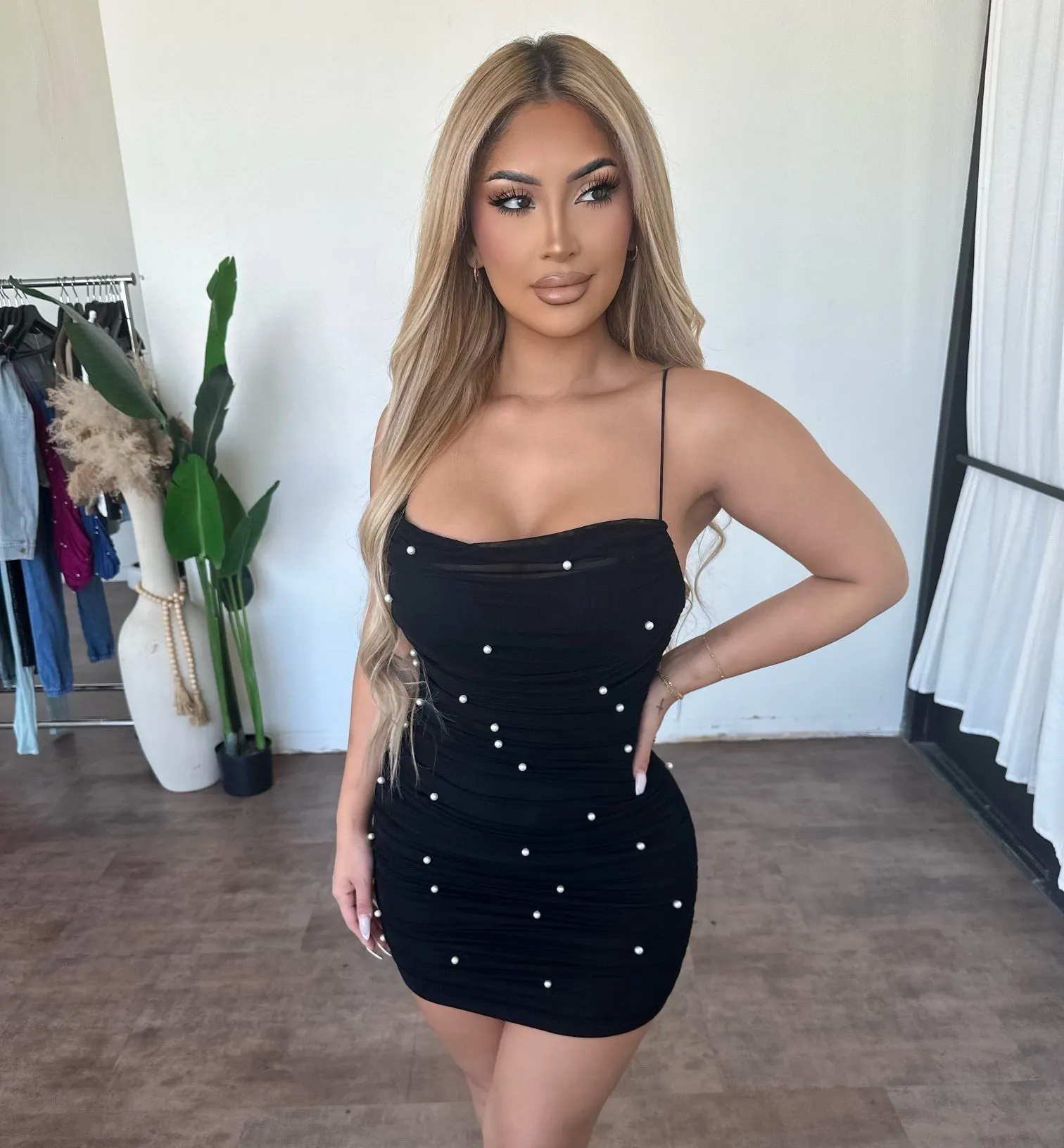 Maggie Dress (Black) sold by OOTDFash